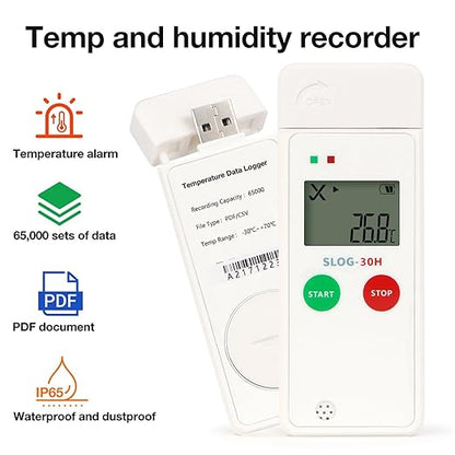 High Accuracy Temperature Humidity Data Logger - Image 7
