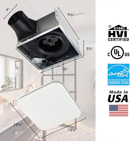 Broan-NuTone Bathroom Exhaust Fan – Easy Retrofit Without Attic Access - Image 6