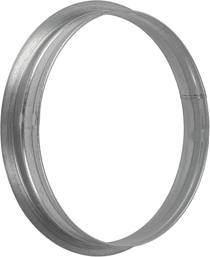 Vent Systems 8" Inch Metal Duct Connector Flange – Galvanized Steel Male-Fit - Image 8