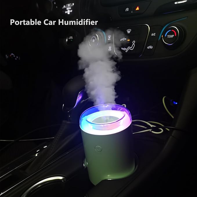 Sky Blue Portable Mini Humidifier - 255ml - Image 5