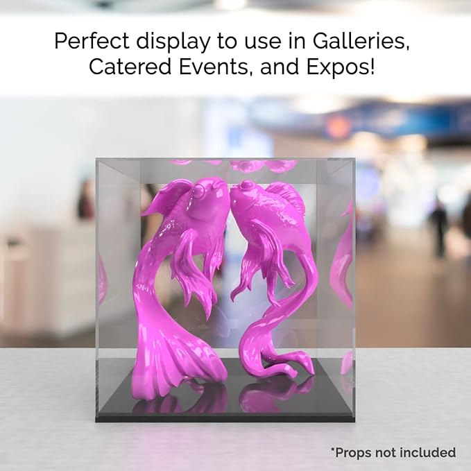 10 Inch Clear Acrylic Display Box - Image 2