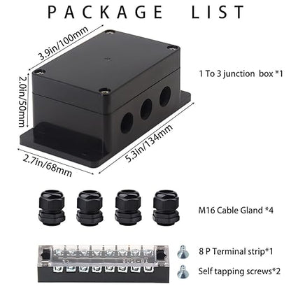Watertight Junction Box, IP67 Waterproof Electrical Project Box - Image 7