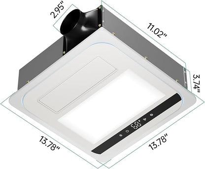 4-in-1 Bathroom Exhaust Fan - Image 7