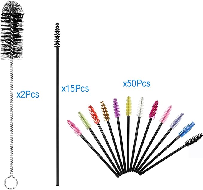 Hummingbird Feeder Cleaning Brushes, 67 Pieces 3 Size Mini Nylon Tube Brush Set - Image 2