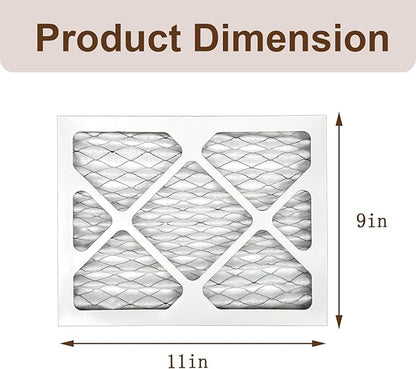 4 Pack 9 x 11 x 1 MERV 13 Replacement Dehumidifier Filters, Compatible - Image 4