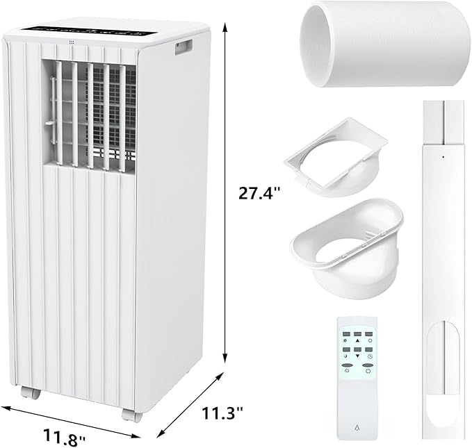 8, 000 BTU Portable Air Conditioner, Smart Control, Cools Up to 350 Sq. Ft. - Image 7