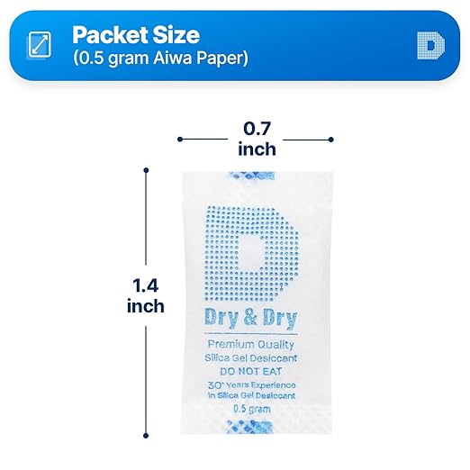 Dry & Dry Silica Gel Packets Desiccants - Image 6