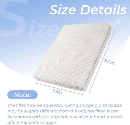 ANTOBLE 4 Pack MD1-0002 Replacement Humidifier Wick Humidifier Filters - Image 6