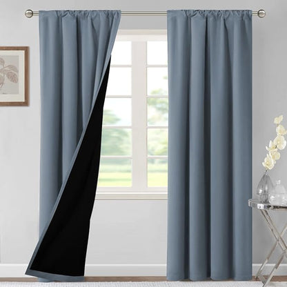 H.VERSAILTEX 100% Blackout Curtains by HVERSAILTEX