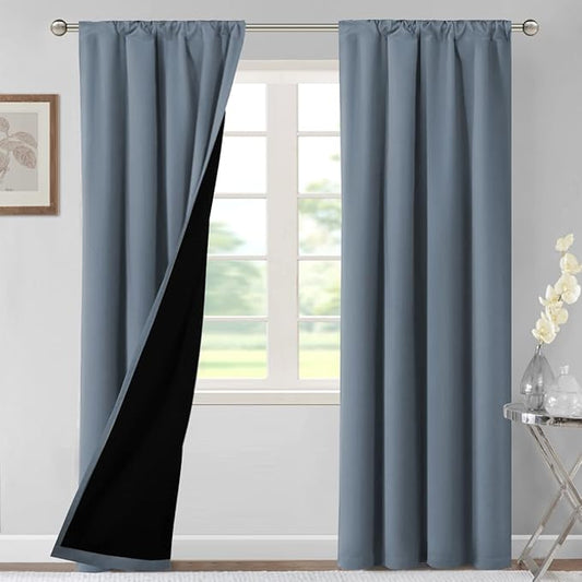 H.VERSAILTEX 100% Blackout Curtains by HVERSAILTEX