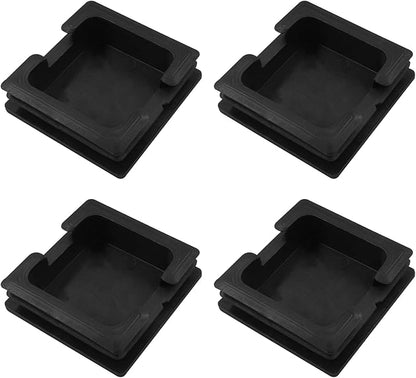 4 Pack 3" Square Plastic Plugs by Bonsicoky
