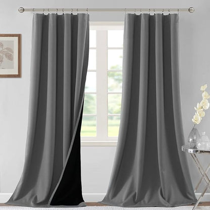 H.VERSAILTEX 100% Blackout Curtains by HVERSAILTEX