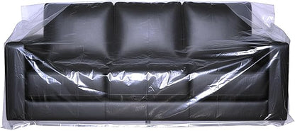 Yotelab Plastic Couch Cover for Moving, Sofa Bag Cover Protector, Furniture by Yotelab