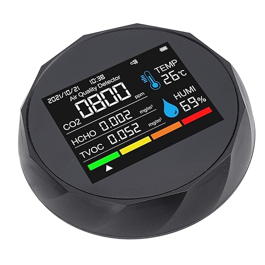 TOPINCN 5 in 1 Indoor Air Quality Meter, Air Tester - Image 5