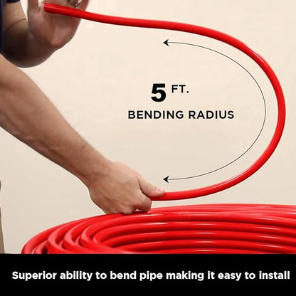 Supply Giant Oxygen Barrier PEX-B Pipe 1 Inch x 100 Feet Coil, Non-Potable - Image 5