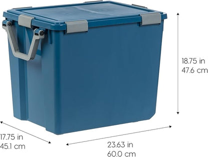 IRIS USA WeatherPro 103 Qt Eco-Friendly Storage Bins - Image 2