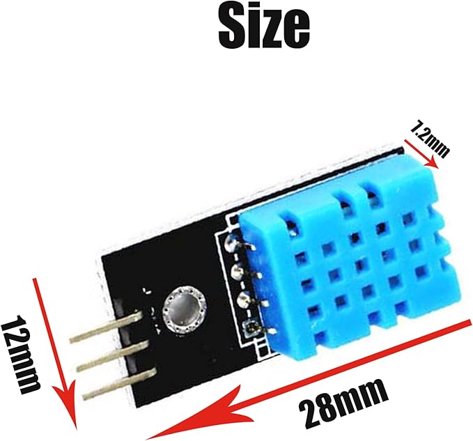 DHT11 Temperature and Humidity Sensor Module Digital Temperature and Humidity - Image 2