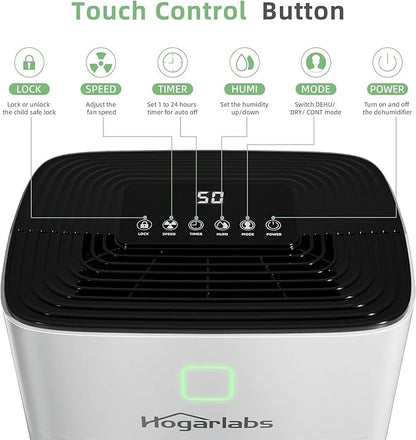HOGARLABS 50 Pint Smart Dehumidifiers - Image 5