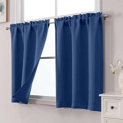 Chyhomenyc Short Blackout Curtains 30 Inch Length - Image 8