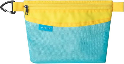 pack all Water-resistant Material Zipper Pouch, Mesh Zipper Bag by packall