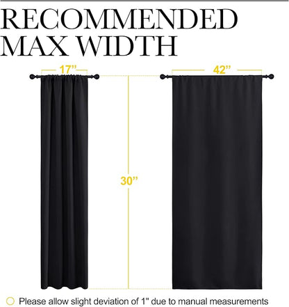 NICETOWN Halloween Kitchen Window Curtains Over Sink, Energy Smart Decoration - Image 7
