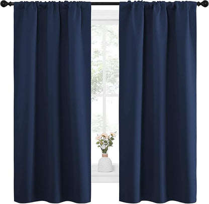 NICETOWN Bedroom Curtains Blackout Draperies, Home Decorations Thermal - Image 2
