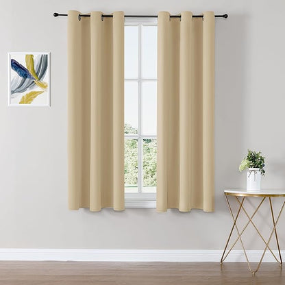 ChrisDowa Blackout Curtains 48 inches Long by ChrisDowa