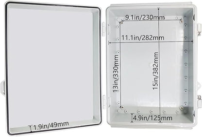 Waterproof Outdoor Electrical Box Junction Box Weatherproof IP67 ABS Plastic - Image 4