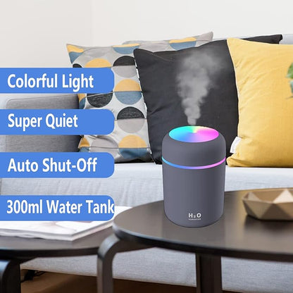 Colorful Cool Mini Humidifier, Essential Oil Diffuser, Aroma Essential USB - Image 2