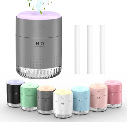 SZO Portable Mini Humidifier, 500ML USB Personal Cool Mist Humidifiers by SZOLLC