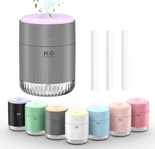 SZO Portable Mini Humidifier, 500ML USB Personal Cool Mist Humidifiers by SZOLLC