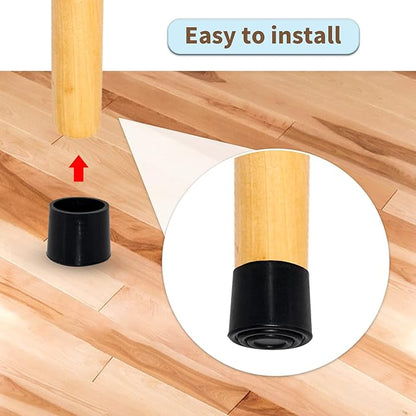 Flyshop 1-1/4", 32 mm, Patio Round Chair Leg Caps, Furniture Table Feet Covers - Image 6