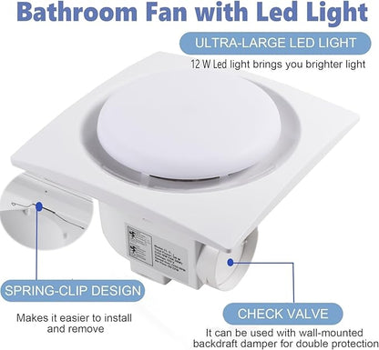 Nalle Ventilation Fans Bathroom Exhaust Fan - Image 5