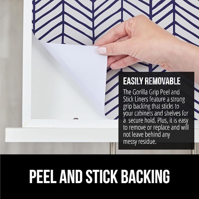 GORILLA GRIP Peel and Stick Paper, Removable Cover - Image 4