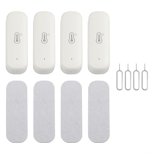 4PCS for Zigbee Wireless Temperature and Humidity Sensor Indoor Smart - Image 7