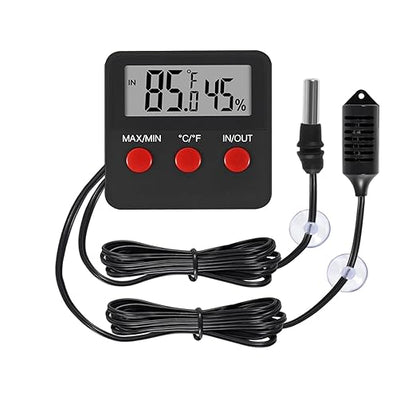 Digital Thermometer and Humidity Thermometers Indoor and Outdoor Digital by Unknown