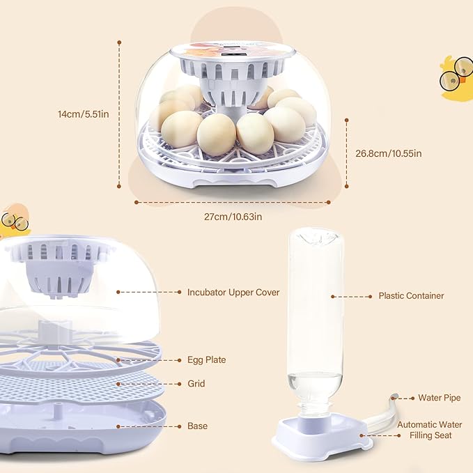 12 Egg Incubators for Hatching Eggs | - Image 8