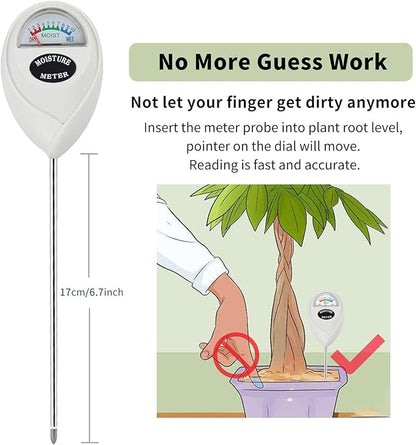 Soil Moisture Meter, Plant Water Meter Soil Meter Moisture Sensor Hygrometer - Image 4