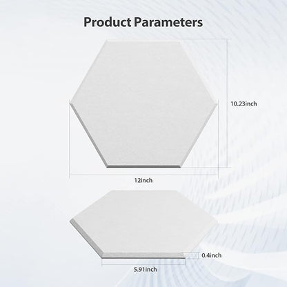 12 Pack Acoustic Panels Self Adhesive Sound Proof Foam, High Density Sound - Image 6