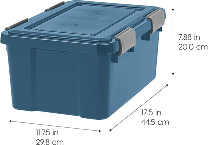 IRIS USA WeatherPro 19 Qt Eco-Friendly Storage Bins - Image 2