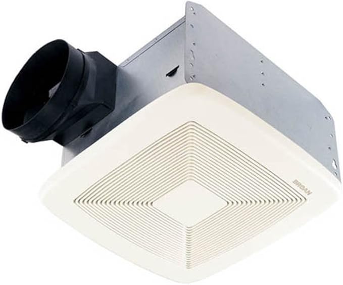 Broan-Nutone QTXE110S Ultra-Silent Ventilation Fan, Exhaust Fan by Broan-NuTone