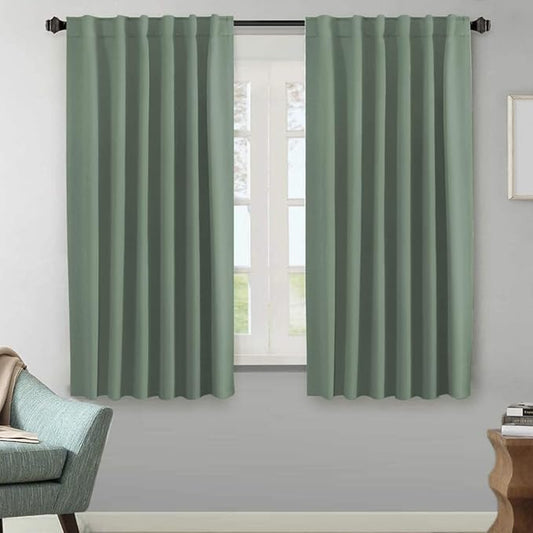 H.VERSAILTEX Blackout Curtains Thermal Insulated Window Treatment Panels Room by HVERSAILTEX