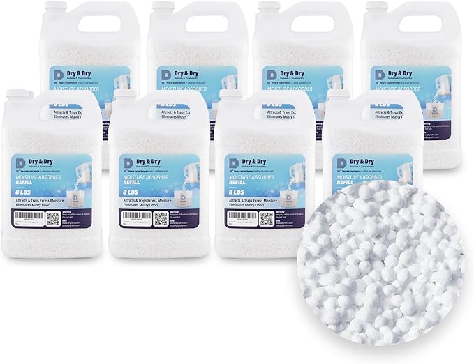 Dry & Dry Moisture Absorbers Refill Beads by DryDry