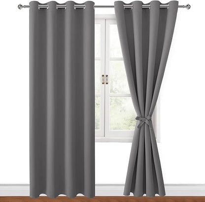 Hiasan Blackout Curtains for Bedroom, 52 x 84 Inches Long - Image 6