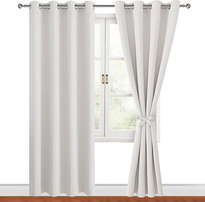 Hiasan Blackout Curtains for Bedroom, 52 x 96 Inches Long by Hiasan
