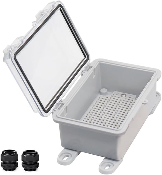 Waterproof Electrical Box Dustproof Junction Box Weatherproof IP67 ABS Plastic by YETLEBOX