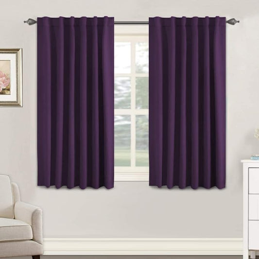H.VERSAILTEX Blackout Curtains Thermal Insulated Window Treatment Panels Room by HVERSAILTEX