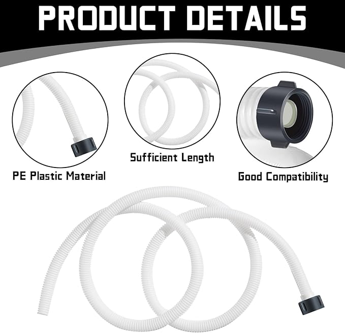 Dehumidifier Drain Hose 3/4 Inches FHT Connection - Image 3