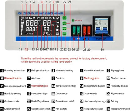 XM-18SW New Version Intelligent Incubator Controller WiFi Remote Intelligent - Image 5