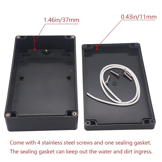Project Box IP65 Waterproof Junction Box ABS Plastic Electrical Boxes DIY - Image 4